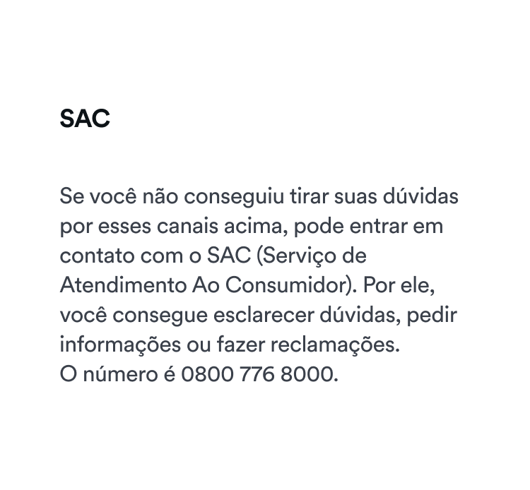 SAC Banco PAN